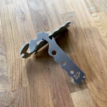 Hygiene Haken mit 3P Gravur